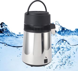 Infinite Destilador De Agua Autom&aacute;tico (750 W, 4 L) - Dispositivo Con Protecci&oacute;n Contra Sobrecalentamiento Para Acuarios, Humidificadores Y Cafeteras - Carcasa