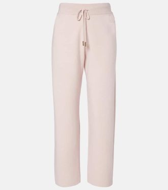 Moncler Wool and cashmere sweatpants