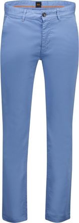 HUGO BOSS Orange Pantalon chino blauw slim fit