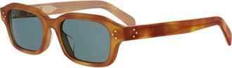 Celine Celine - 3 Dots Zonnebril - unisex - Accessoires - Bruin - Maat: 52 MM