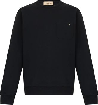 Valentino Garavani Hoodies & sweatvesten, Heren, Zwart, M, Sweatshirts & Hoodies