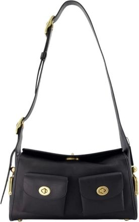 Coach Borsa Turnlock Haversack - - Bags - Donna - Nero - ONE SIZE