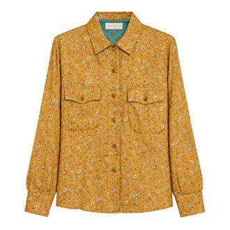 iBlues Omkeerbaar Shirt - Dames - Blouses & Shirts - Geel - Maat: XS Viscose