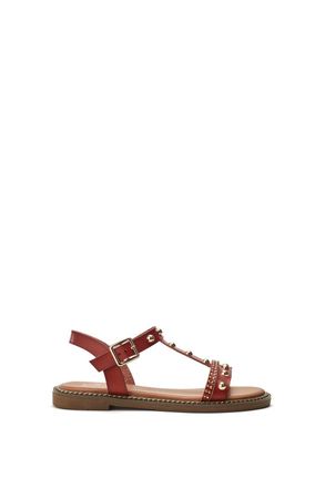 Moda in Pelle Moda in Pelle Womens Noell Tan Sandals Faux Leather - Size EU 41