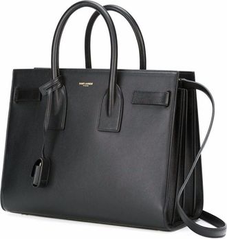 Saint Laurent Small Black Sac Du Jour Tote