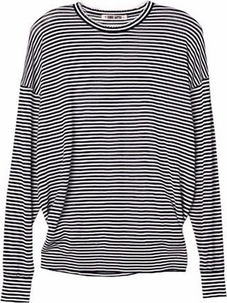 Ciao Lucia Womens Elenora Oversized Pullover Sweater In Midnight