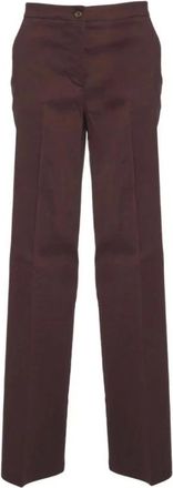 Pinko Mujer, Pantalones, Marr&oacute;n, Talla: S