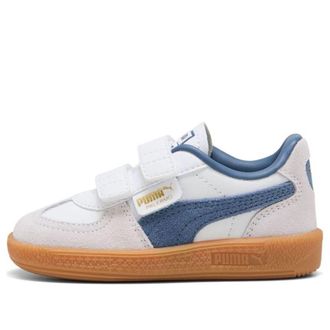 Puma (TD) PUMA Palermo Leather White Dark Indigo 402004-11