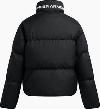 Under Armour Womens Limitless Weather Resistant Puffer Jacket - Black - Size: 12
