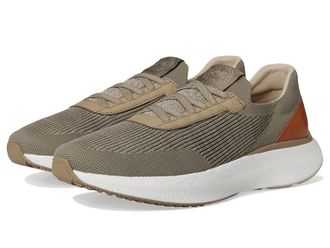 Johnston & Murphy Briley Knit Jogger Mens Shoes Taupe Knit : 11 M, Leather