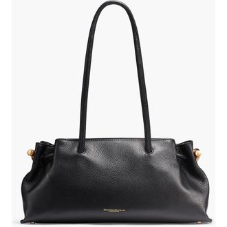 DKNY Cashmere Medium Tote in Black/gold at Nordstrom