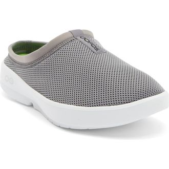 Oofos OOcoozie Sport Mule in White/Slate at Nordstrom Rack, Size 13.5 Womens / 11.5 Mens