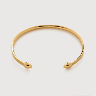 Monica Vinader Gold Fiji Bud Cuff