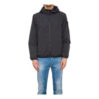 Peuterey Heren, Jassen, Zwart, Maat: 2XL Polyamide