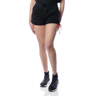 John Richmond Logo Gang Contrast Shorts - Dames - Bermuda - Zwart - XS - Katoen - Korte Broeken