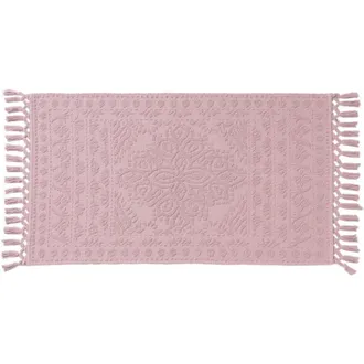 French Connection Nellore Fringe Bath Rug in Lilac Pink at Nordstrom Rack, Size 26X49
