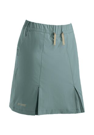 Maier Sports Skort MAIER SPORTS Fortunit Shortin W, Damen, Gr. 36, blau (mittelblau), 100% Polyester, R&ouml;cke Skort, atmungsaktiver Damen Rock mit integrierter Short