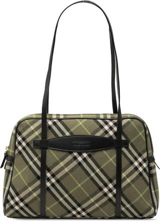 Burberry Pre-owned Burberry Nova Check Canvas Shoulder Bag Ladies W9OAG7E9R4MAJ4X7