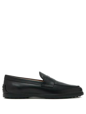 Tod's Black Mocassino Loafer