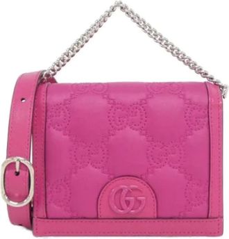 Gucci Pre-owned Handbags, female, Pink, Size: ONE SIZE Pre-owned Nylon gucci-bags