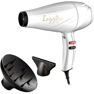 Gama Ga.Ma A21 Leggero Asciugacapelli 2100W, Bianco