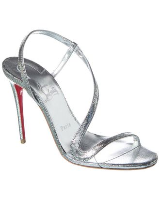 Christian Louboutin Rosalie 100 Leather Sandal