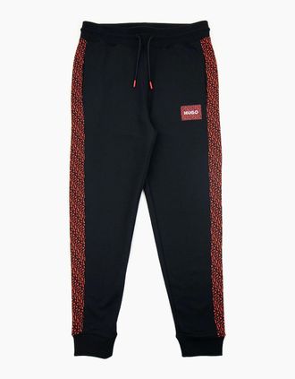 HUGO BOSS Mens Hugo Dacino Side Logo Tracksuit Pants Black 001 - Size: Regular/36