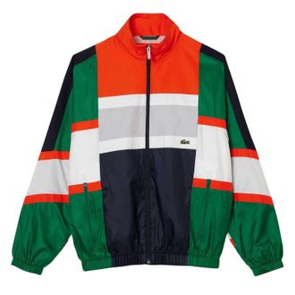 Lacoste Heren Sportjack met Kleuraccenten (Multicolor)
