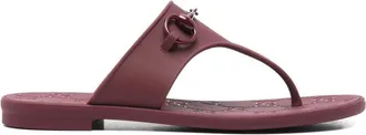 Gucci Horsebit Thong Sandals