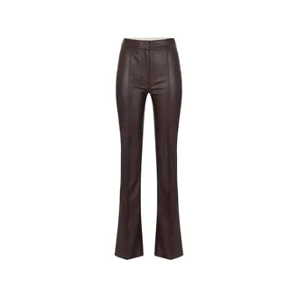 Elisabetta Franchi Trousers With Ribbing