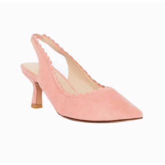 Pelle Moda Womens Kelsa Sling Back Heel In Peony Pink