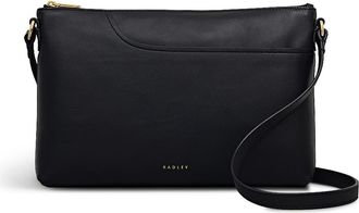 Radley London Pockets Medium Ziptop Crossbody Bag in Black at Nordstrom
