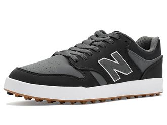 New Balance 480 Golf Spikeless Mens Golf Shoes Black/Grey : 11.5 D - Medium, Leather
