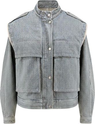 Isabel Marant Dames, Jassen, Blauw, Maat: 2XS Denim