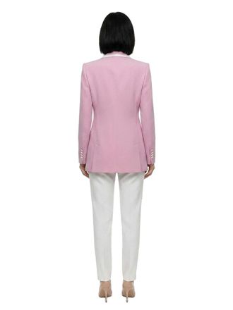 Dolce & Gabbana Womens Pink Elastane Blazer Clothing
