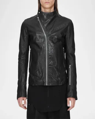 Rick Owens Men & apos;s Release Leather Jacket