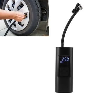 Infinite Compresor De Aire Port&aacute;til De 60 W, 150 Psi, 6000 Mah Con Pantalla Digital Para Coche, Motocicleta, Globo