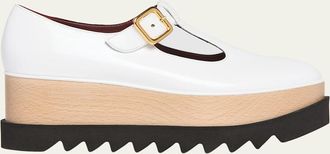 Stella McCartney Elyse Vegan Mary Jane Platform Loafers