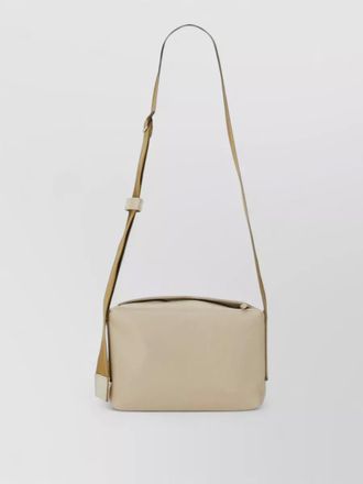 Uma Wang leather shoulder crossbody bag rectangular shape
