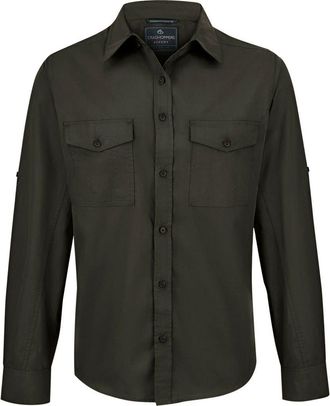 Craghoppers Expert Kiwi Shirt in Dark Cedar Green at Nordstrom, Size Xxx-Large
