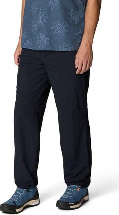 Mountain Hardwear Stryder Belted Pants in Black at Nordstrom, Size Xx-Large X 32