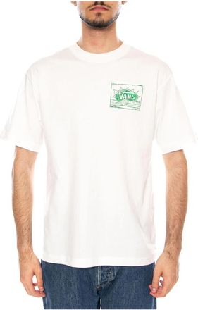 Vans Bright Day T-shirt - Heren - T-shirts - Wit - S - Katoen - Tops