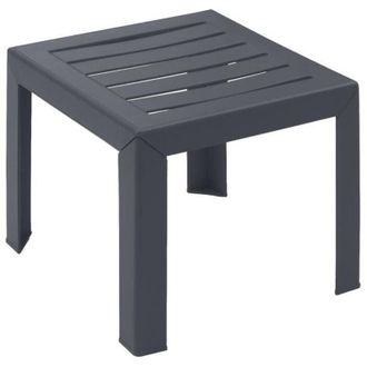 Grosfillex Grosfillex - Tavolino Miami - Antracite - 40x40 - Resina