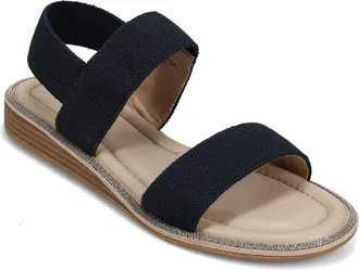 Vaneli Bordy Slingback Sandal in Navy at Nordstrom, Size 9.5