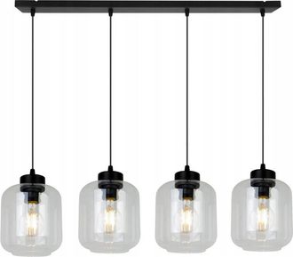 OEM L&aacute;mpara Colgante Moderna Y Elegante, Pantalla De Cristal