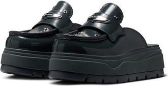 Nike Jordan Air Jordan Mule SE Platform Loafer Mule in Anthracite/Metallic Silver at Nordstrom, Size 11