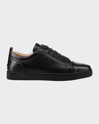 Christian Louboutin Men & apos;s Louis Junior Leather Low-Top Sneakers