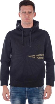 Emporio Armani Sweatshirt Hoodie - Heren - Hoodies - Zwart - M - Hoodies & sweatvesten