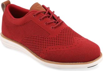 Vance Co. Ezra Knit Oxford Sneaker - Wide Width in Red at Nordstrom Rack, Size 8