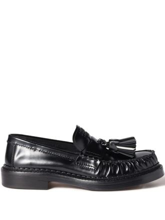 Miu Miu tassel-embellished loafers - Black